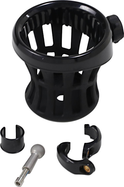 Ciro - 50613 - Drink Holder - 7/8" - 1" Handlebar Mount - Black