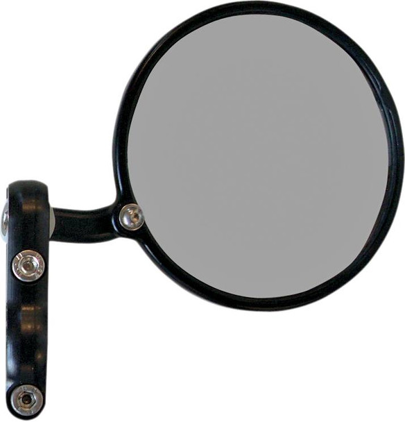 Crg - HS-100-R - Mirror - Hindsight/Bar End - Side View - Round - Black - Right - Each