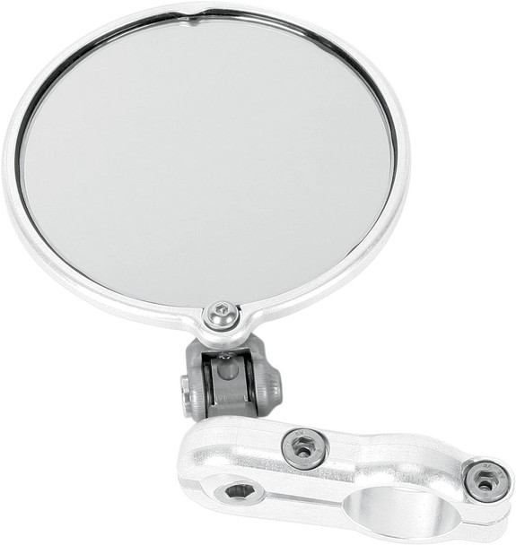 Crg - HSLS-201-R - Mirror - Hindsight LS - Side View - Round - Silver - Right - Each