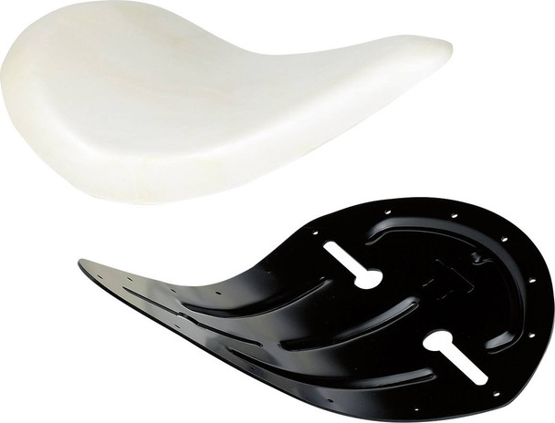 Biltwell - 4002-000 - Slimline Pan Seat - Uncovered Pan w/ Foam