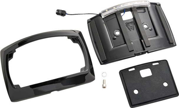 Ciro - 40520 - License Plate Frame - LED - Curved - Black