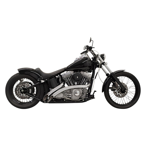 Bassani Exhaust - Radial Sweeper Exhausts fits '00-'17 FXS/​FXST/​FXSB/​FLS/​FLST, '13-'17 FXSB/​FXSE, '07-'11 FXCW/C Models