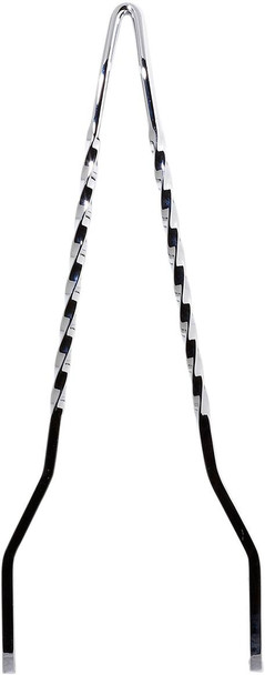 Cycle Visions - CV-8042B - Twisted Sticks Sissy Bar - Black - 30"