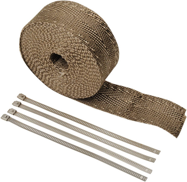 Cycle Performance Prod. - CPP/9065SL - Lava Rock Exhaust Wrap Kit - Multi-Tone - 2" x 25'