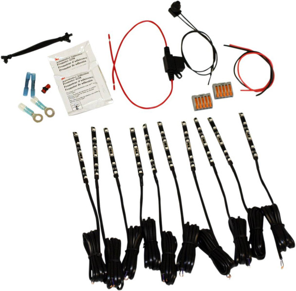 Custom Dynamics - M2SB1BLUE - Magicflex­®2 Cruiser LED Engine Kit - Blue