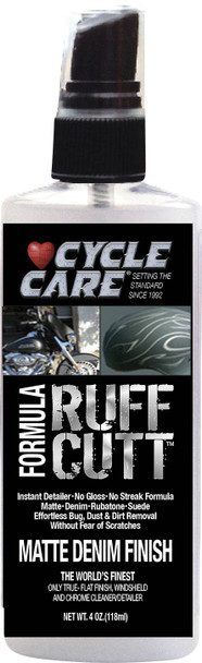 Cycle Care Formulas - 38004 - RUFFCUT Denim Detailer - 4 U.S. fl oz.