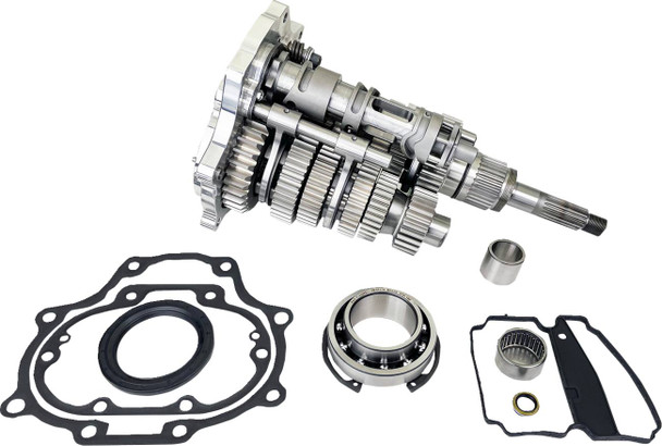 Jims - 8612 - Fat 6 Super Gear Kit - Polished - M8