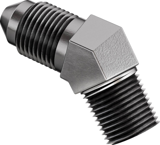 Goodridge - P823-03P3 - Brake Adapter - 45° AN3 to 1/8 NPT