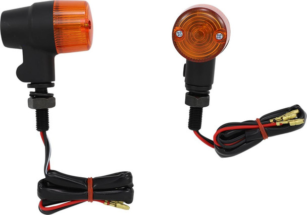 K&S Technologies - 25-8633 - Marker Light - Dual Filament - Amber/Black