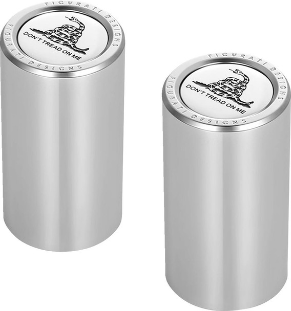 Figurati Designs - FD40-DC-2545-SS - Docking Covers - Don't Tread On Me - Long - Silver Figurati Designs - FD40-DC-2545-SS - Docking Covers - Don't Tread On Me - Long - Silver