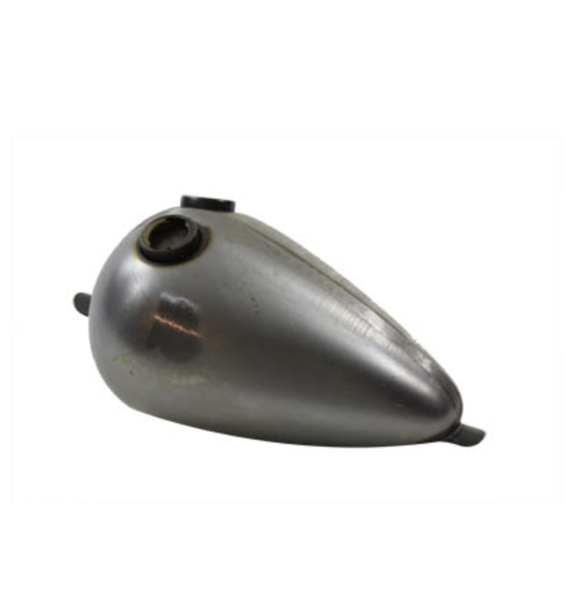 V-Twin Axed Alien Gas Tank - 2.2 Gallon - Dual Cap