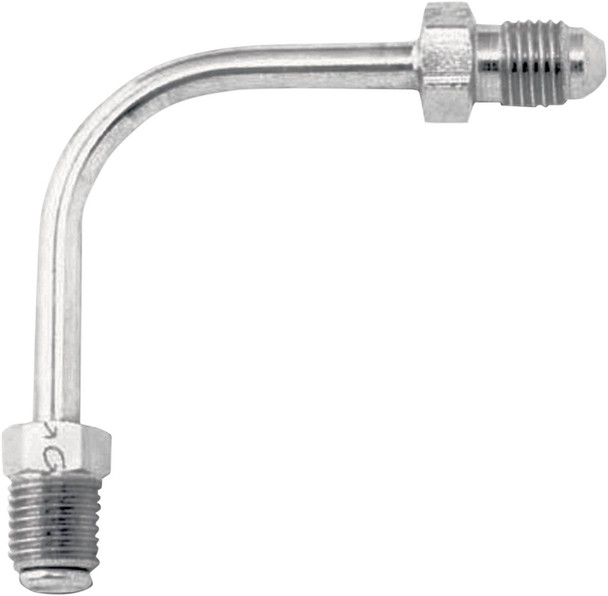 Goodridge - P690-03CH - Tube Adapter - 90° - Short - Chrome Goodridge - P690-03CH - Tube Adapter - 90° - Short - Chrome