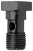 Goodridge - P775-44ZBK - Banjo Bolt - 7/16-24 - Single - Black