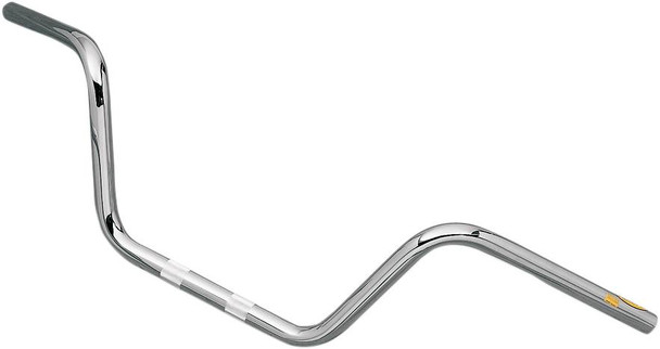 Flanders - 650-08015 - 1" Handlebar - #1 - Knurled - Dimpled - Chrome