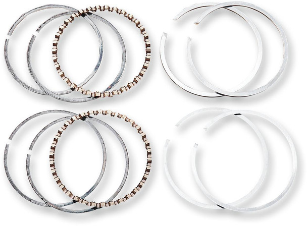 Hastings - 2M6127040 - Piston Rings - 3.498" + 0.040" - 80" Big Twin