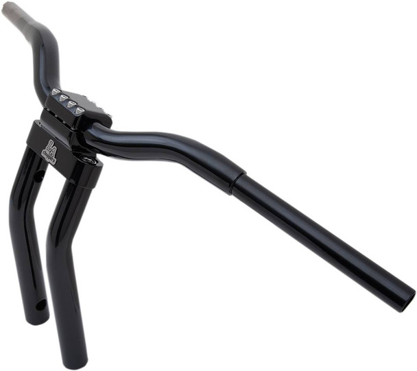 La Choppers - LA-7336-10B - Kage Fighter-T Pullback Handlebar - Pullback - 13" - Black