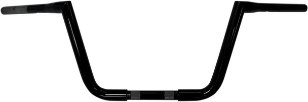 La Choppers - LA-7360-10B - 1-1/4" Twin Peaks Big Twin Handlebar - 10" - Black
