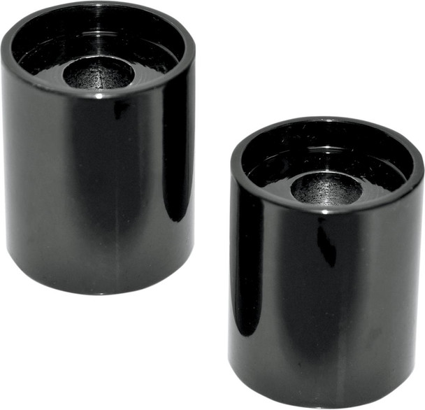 La Choppers - LA-7413-02B - Handlebar Riser Extensions - 1-1/2" - Black