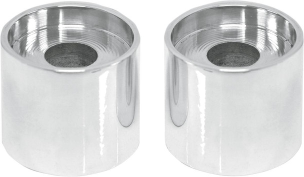 La Choppers - LA-7414-01 - Handlebar Riser Extensions - 1" x 1-1/4" - Chrome