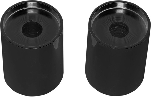 La Choppers - LA-7413-53B - Handlebar Riser Extensions - 2" x 1-1/2" - Black