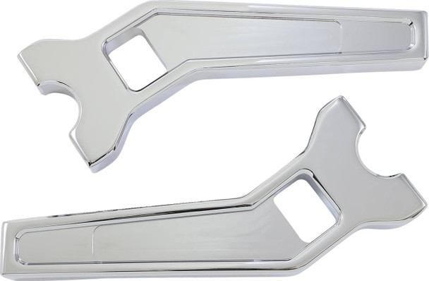 La Choppers - LA-7481-08C - Performance Risers - Pullback - 8" x 1-1/4" - Chrome