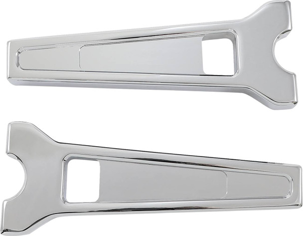 La Choppers - LA-7480-08C - Performance Risers - Straight - 8" x 1-1/4" - Chrome