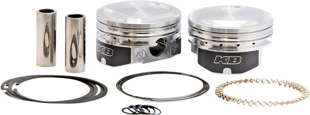 Kb Performance - KB425C.STD - Piston Kit - 3.750" Standard - 8.8:1 CR - 88" Twin Cam
