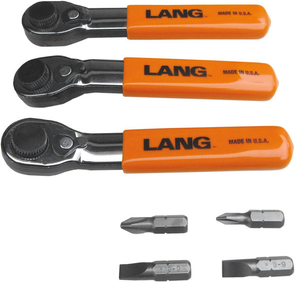 Lang Tools - 5220 - Fine Tooth Wrenches - 7-Piece