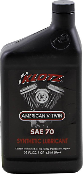 Klotz Oil - KH-70 - V Twin Synthetic Oil - 70W - 1 U.S. quart