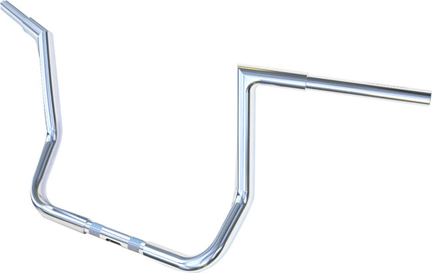 Magnum Shielding - 3HB-0810 - Crusader Square Top Handlebar - 10" - Chrome