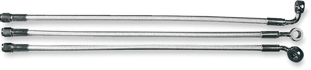 Magnum Shielding - 37627 - Brake Line - 10 mm-Straight - 27" - Sterling Chromite II