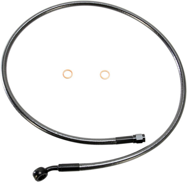 Magnum Shielding - AS47134 - Brake Line - 10 mm-35° - 34" - Black Pearl