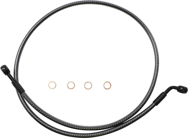 Magnum Shielding - 76744SW - Brake Line - Front - 180°/60° - 44" - KARBONFIBR