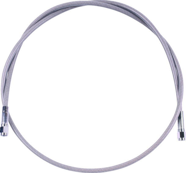 Magnum Shielding - SSC0500-42 - Universal XR Brake Line - 42" - Stainless w/ Chrome Fittings