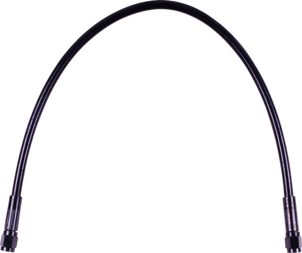 Magnum Shielding - SBB0500-18 - Universal XR Brake Line - 18" - Black w/ Black Fittings