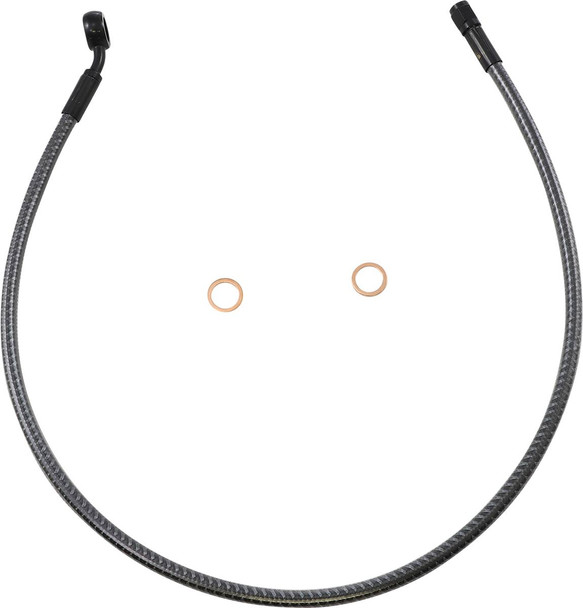 Magnum Shielding - AS778128 - Brake Line - Front - 12 mm - 35° - 28" - KARBONFIBR