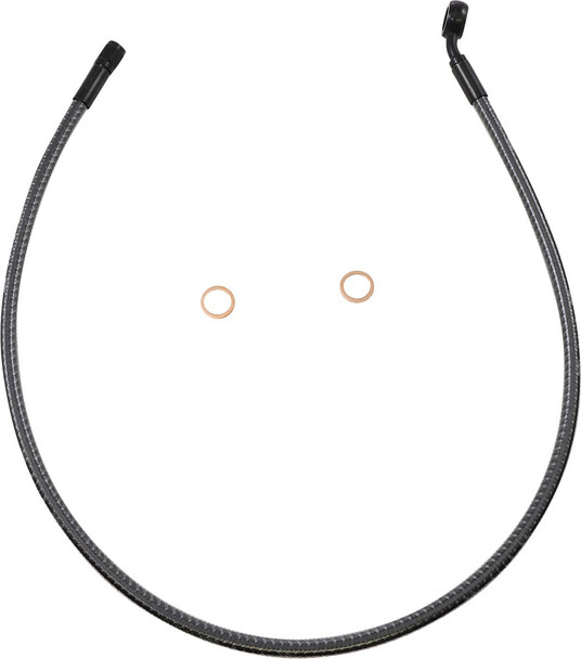 Magnum Shielding - AS778130 - Brake Line - Front - 12 mm - 35° - 30" - KARBONFIBR