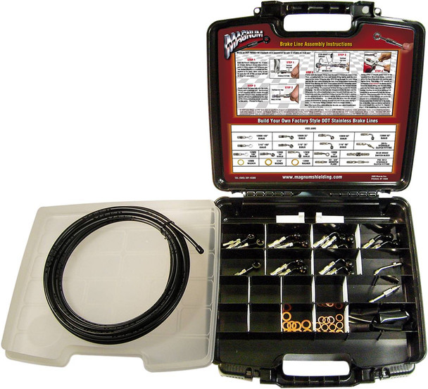 Magnum Shielding - 499001 - Build Your Own Brake Kit - Deluxe - Black