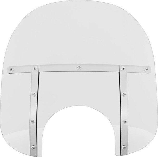 Memphis Shades - MEM3520 - Fats Windshield - 15" - Headlight - Clear