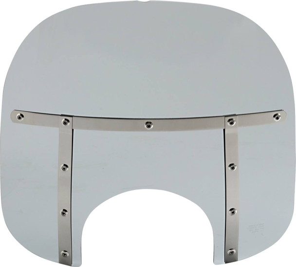 Memphis Shades - MEM35212 - Fats Windshield - 15" - Headlight - Black Smoke