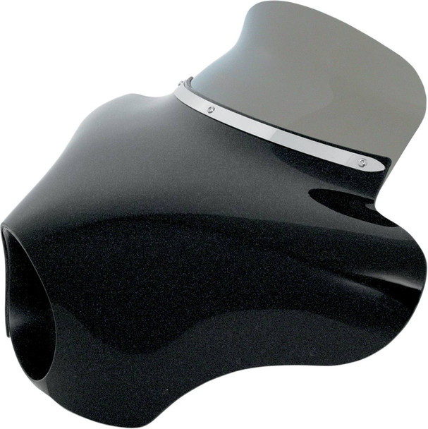 Memphis Shades - MEP8541 - Batwing Spoiler Shield - 6.5" - Black