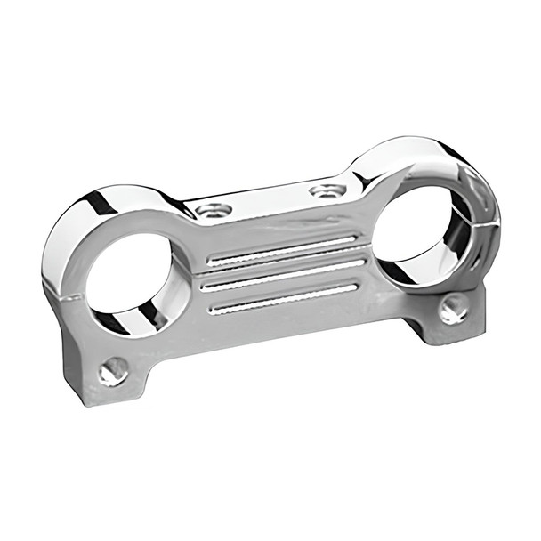 Accutronix - Chrome Gauge Mount For T-Bars - (Choose Size)