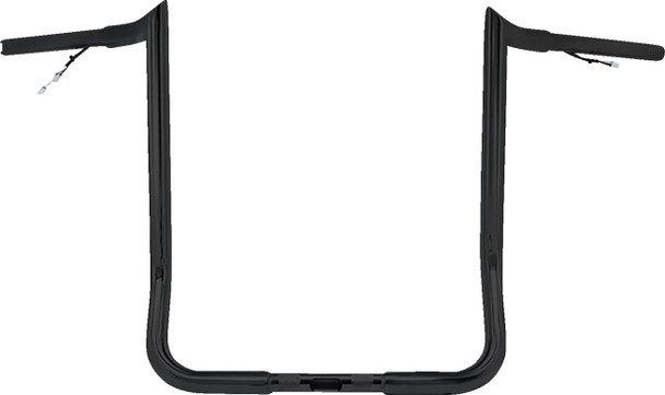Paul Yaffe Bagger Nation - PYO:MBBPW-14 B - Pre-Wired Handlebar - Monkey Bar - 14" - Black