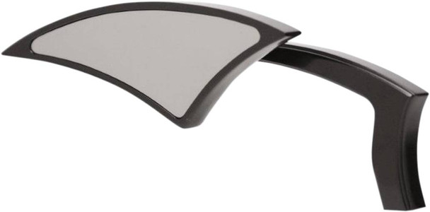 Paul Yaffe Bagger Nation - PYO:PMP-B - Mirrors - Power - Side View - Teardrop - Black - Pair