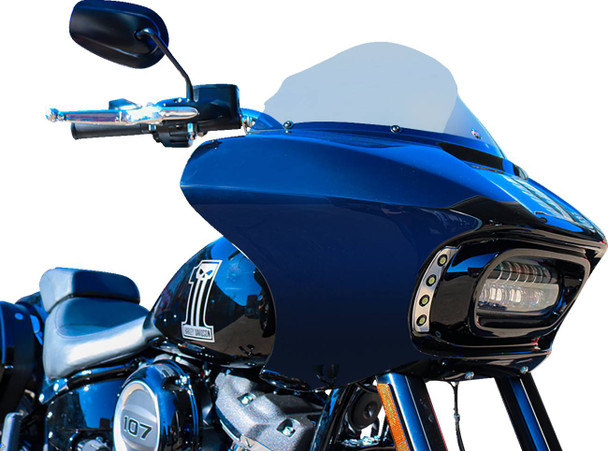 Paul Yaffe Bagger Nation - PYO:SFK-SG-9 - Sharknado® Fairing - 9" Windshield - Harley Davidson