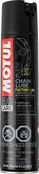 Motul - 111821 - Factory Line Chain Lube - 400ml - Aerosol