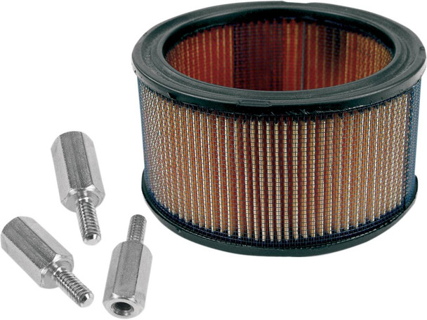 S&S Cycle - 17-0045 - High-Flow Air Filter & Adapter Kit - Super E/G Carburetor
