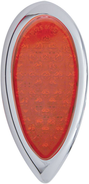 Pro-One Perf.Mfg. - 402060 - Taillight - Tear Drop - Red Lens