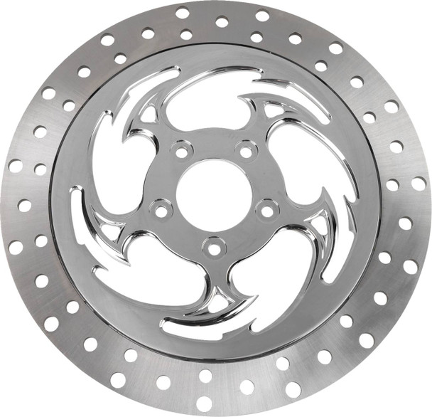 Rc Components - ZSSCOG320A-85C-LF2K - Floating Brake Rotor - Front Left - Savage - 320 mm - Chrome