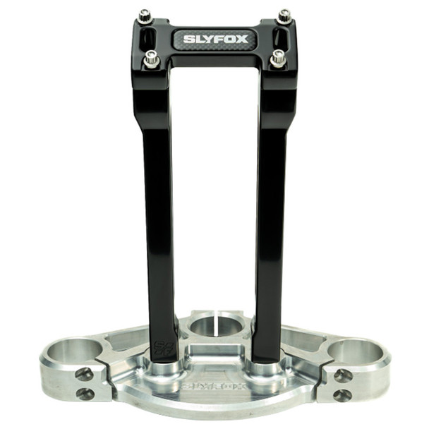 Slyfox - SF-1001-10-B - Handlebar Riser Kit - Straight - 1" Clamping - 10" Rise - Black